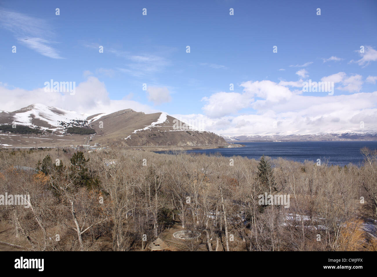 Armenia. Sevan. Lake view Stock Photo - Alamy