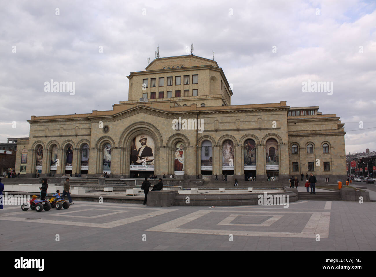 Armenia. Yerevan. Historical museum Stock Photo Alamy
