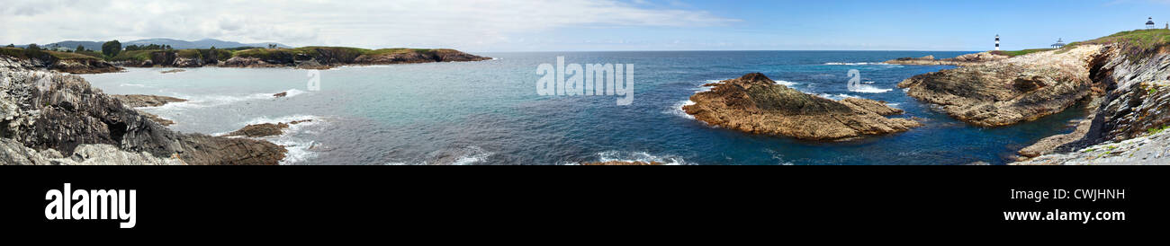 Panorama Illa Pancha Stock Photo