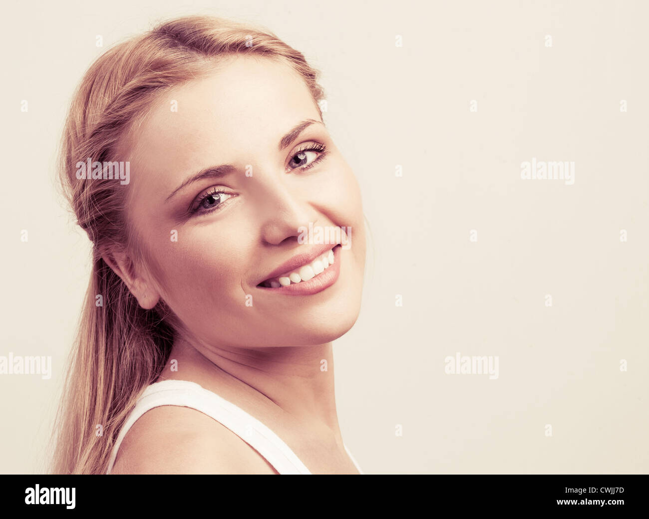 beautiful young woman Stock Photo - Alamy