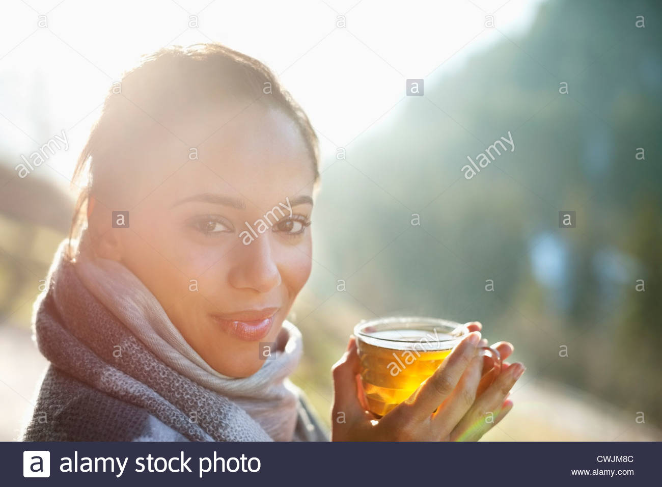 People Drinking Apple Cider Stock Photos & People Drinking Apple Cider