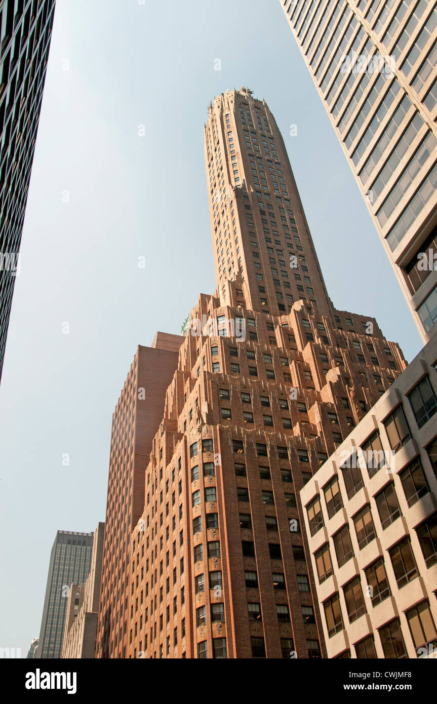 The General Electric Building, also known as 570 Lexington Avenue New