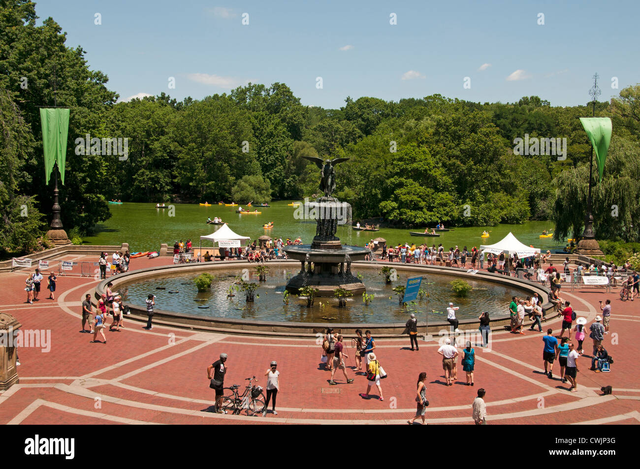 Central Park New York City Manhattan United States Stock Photo