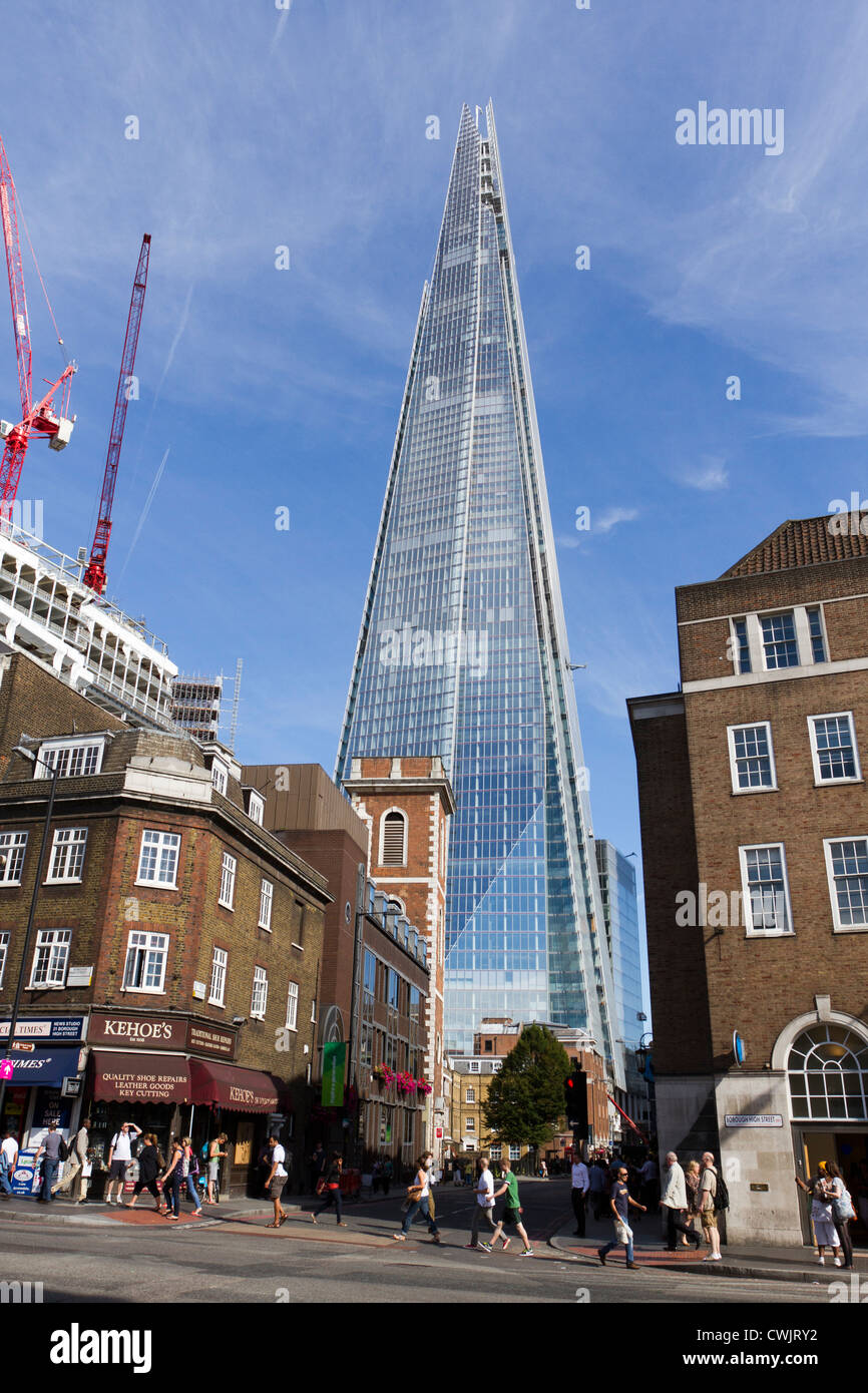The Shard building, London skyline, England, UK Stock Photo