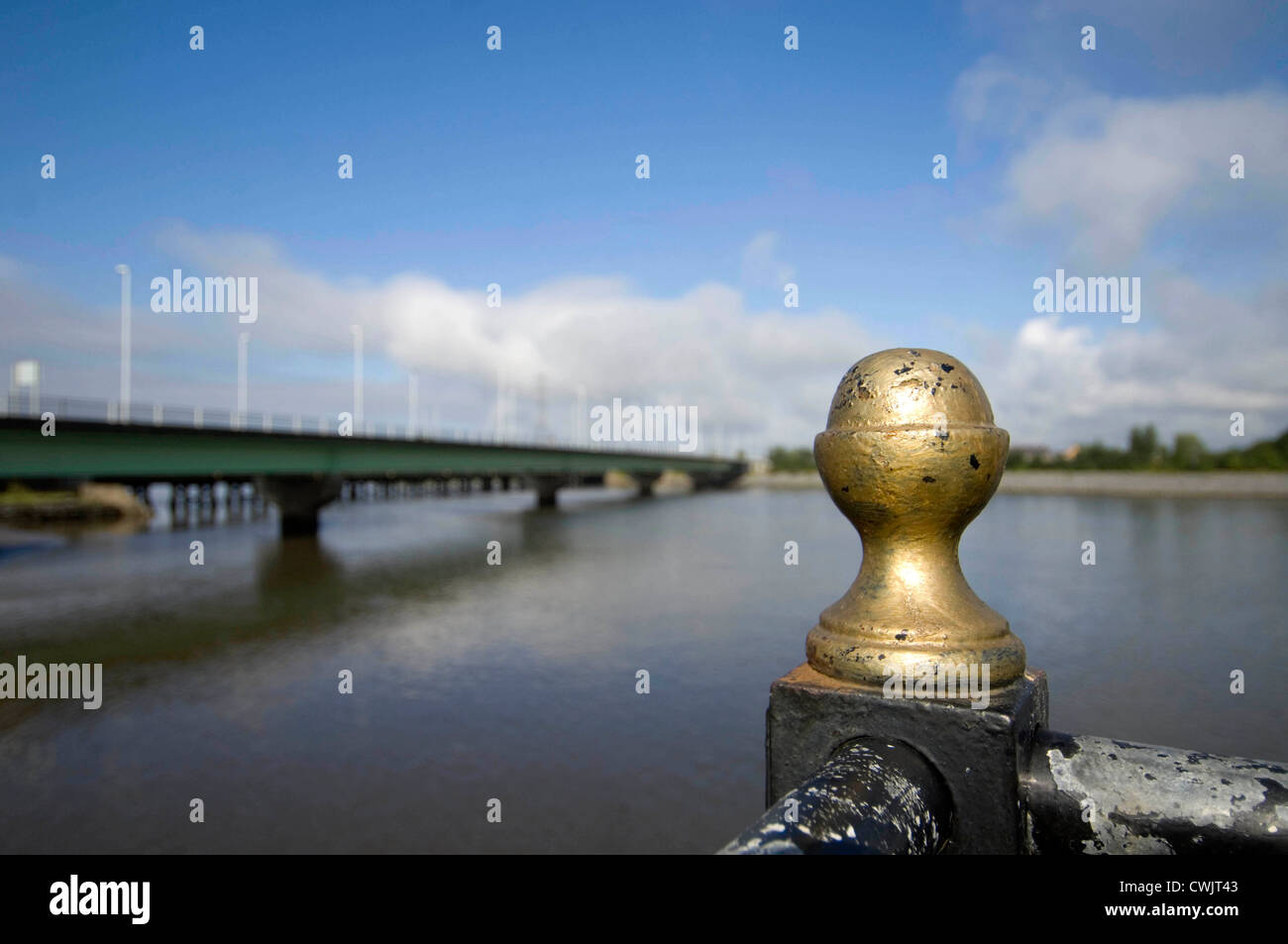 The Loughor Estuary near Llanelli in South West Wales Stock Photo Alamy