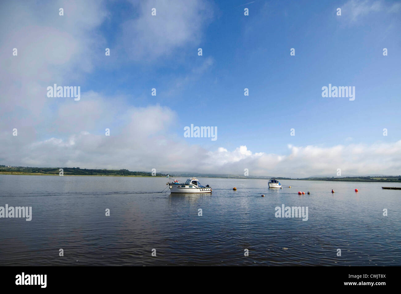 The Loughor Estuary near Llanelli in South West Wales Stock Photo Alamy