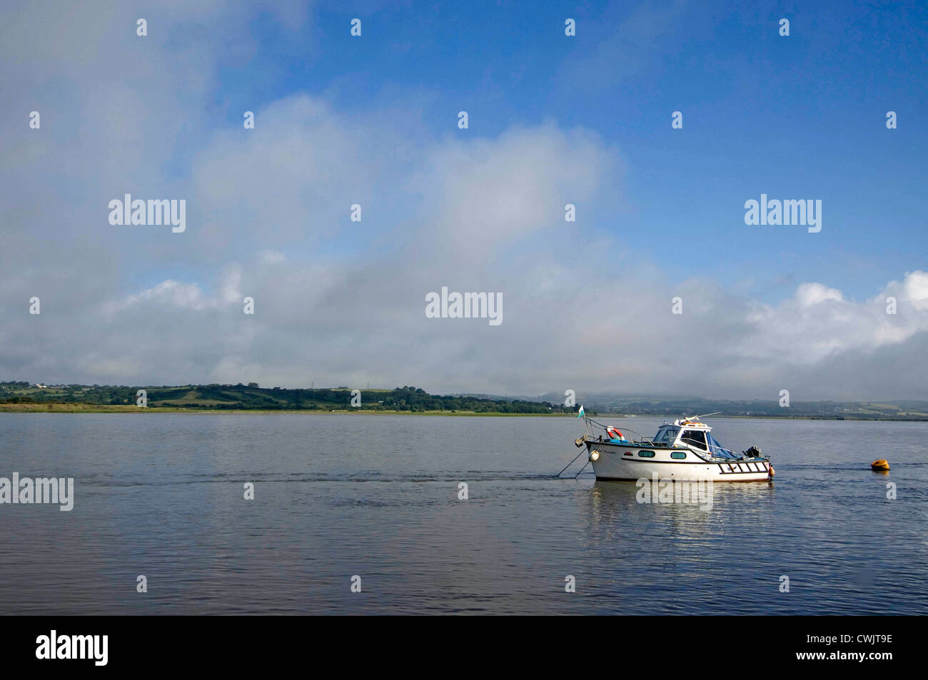 The Loughor Estuary near Llanelli in South West Wales Stock Photo Alamy