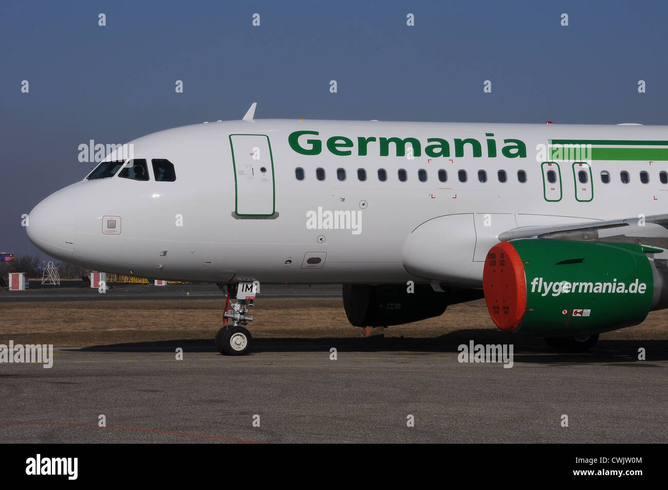 Germania  Airbus A319 Stock Photo