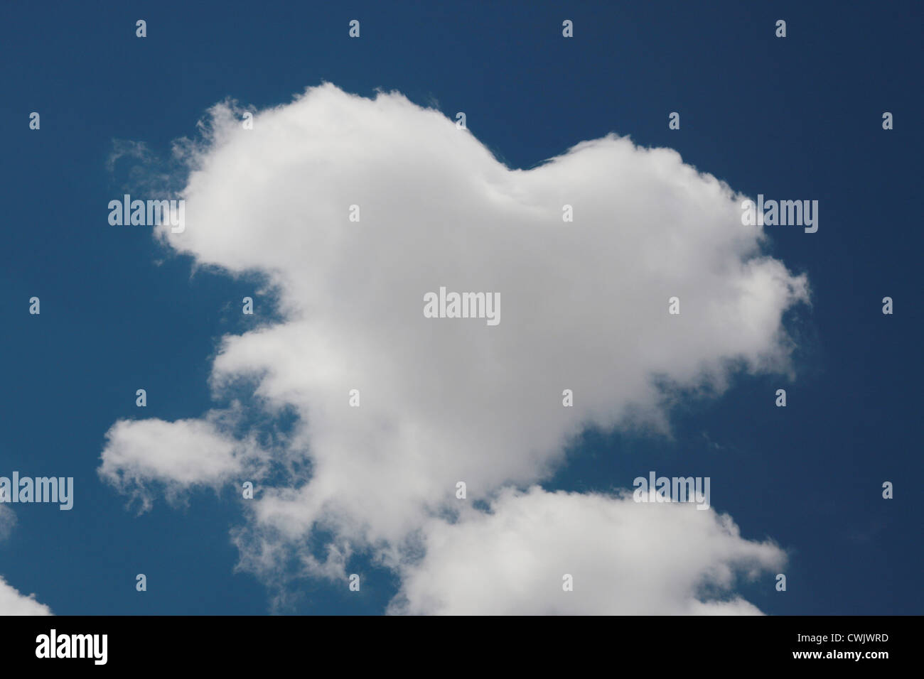 Heart In The Clouds Love The Sky Stock Photo Alamy