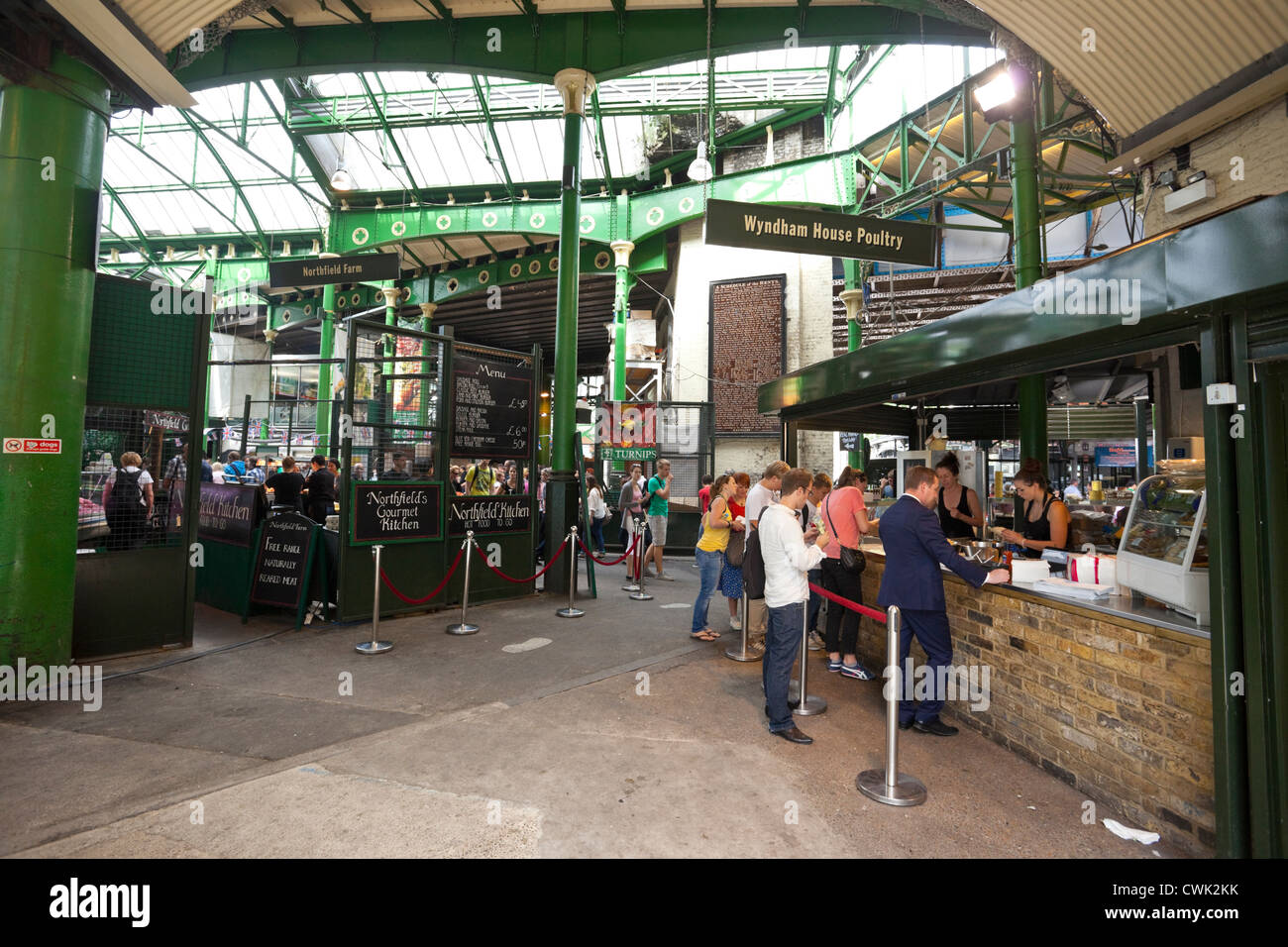 Borough Market, London, England, UK Stock Photo