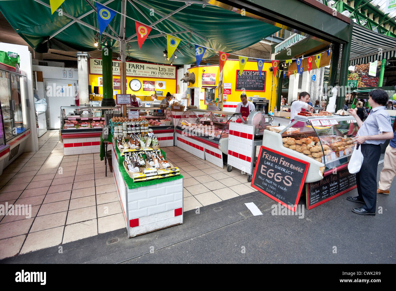 Sillfield Farm Borough Market, London, England, UK Stock Photo