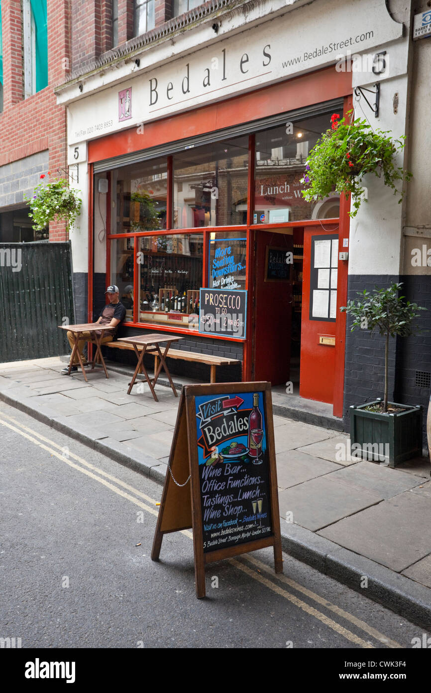 Bedales, wine shop, Borough Market, London, England, UK Stock Photo Alamy