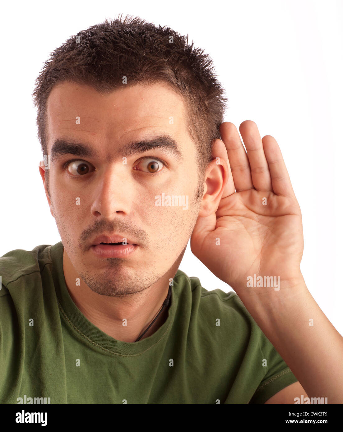 Listen to eavesdropping hires stock photography and images Alamy