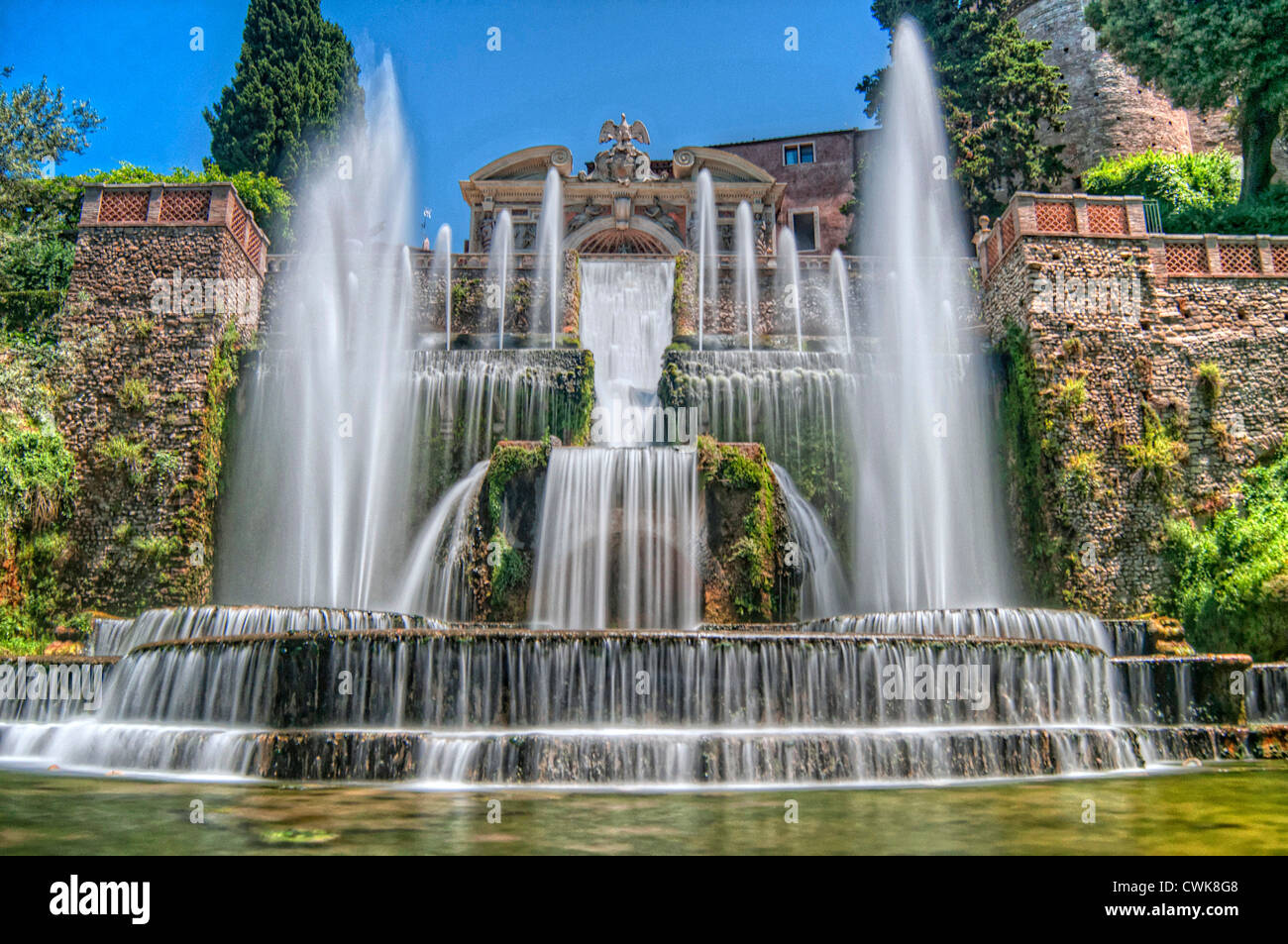 Villa d'este gardens hi-res stock photography and images - Alamy