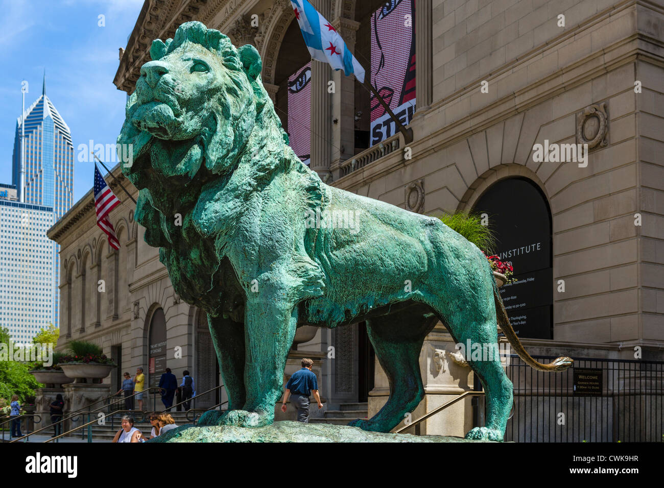 United center chicago statue hires stock photography and images Alamy