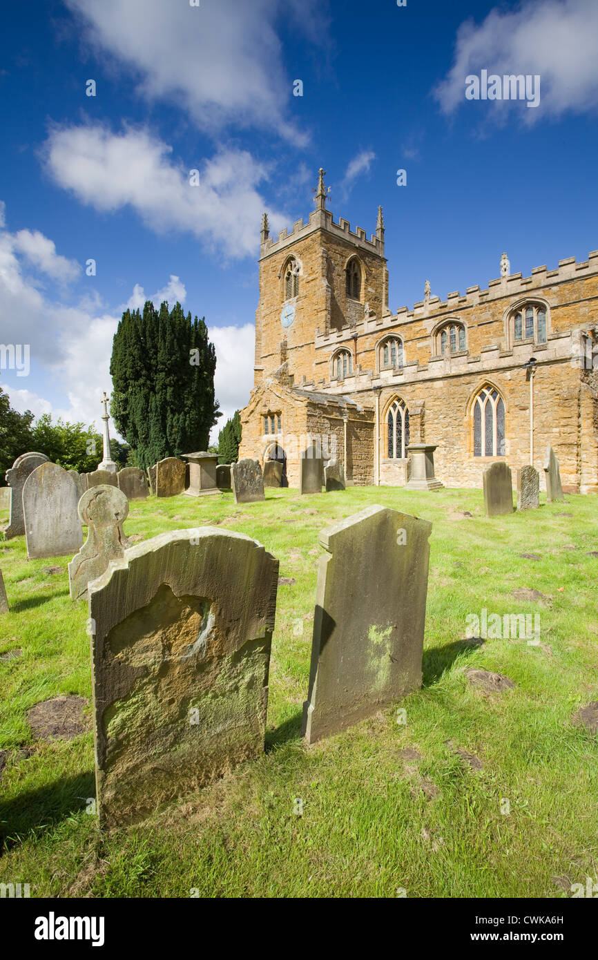 All Saints' Church in Tealby village in the Lincolnshire Wolds Area of