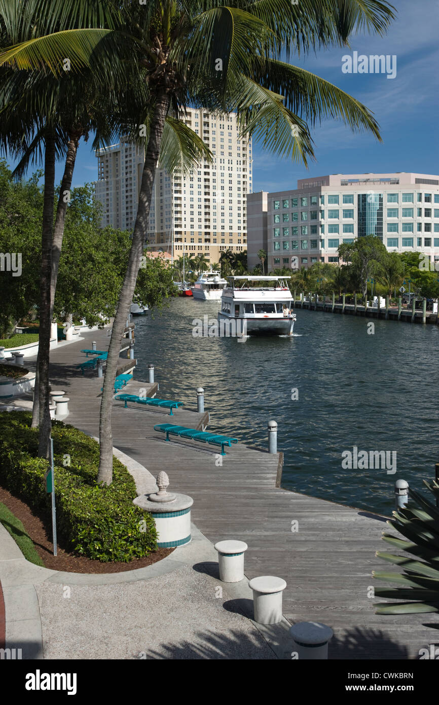 LAS OLAS RIVERFRONT NEW RIVER DOWNTOWN FORT LAUDERDALE FLORIDA USA