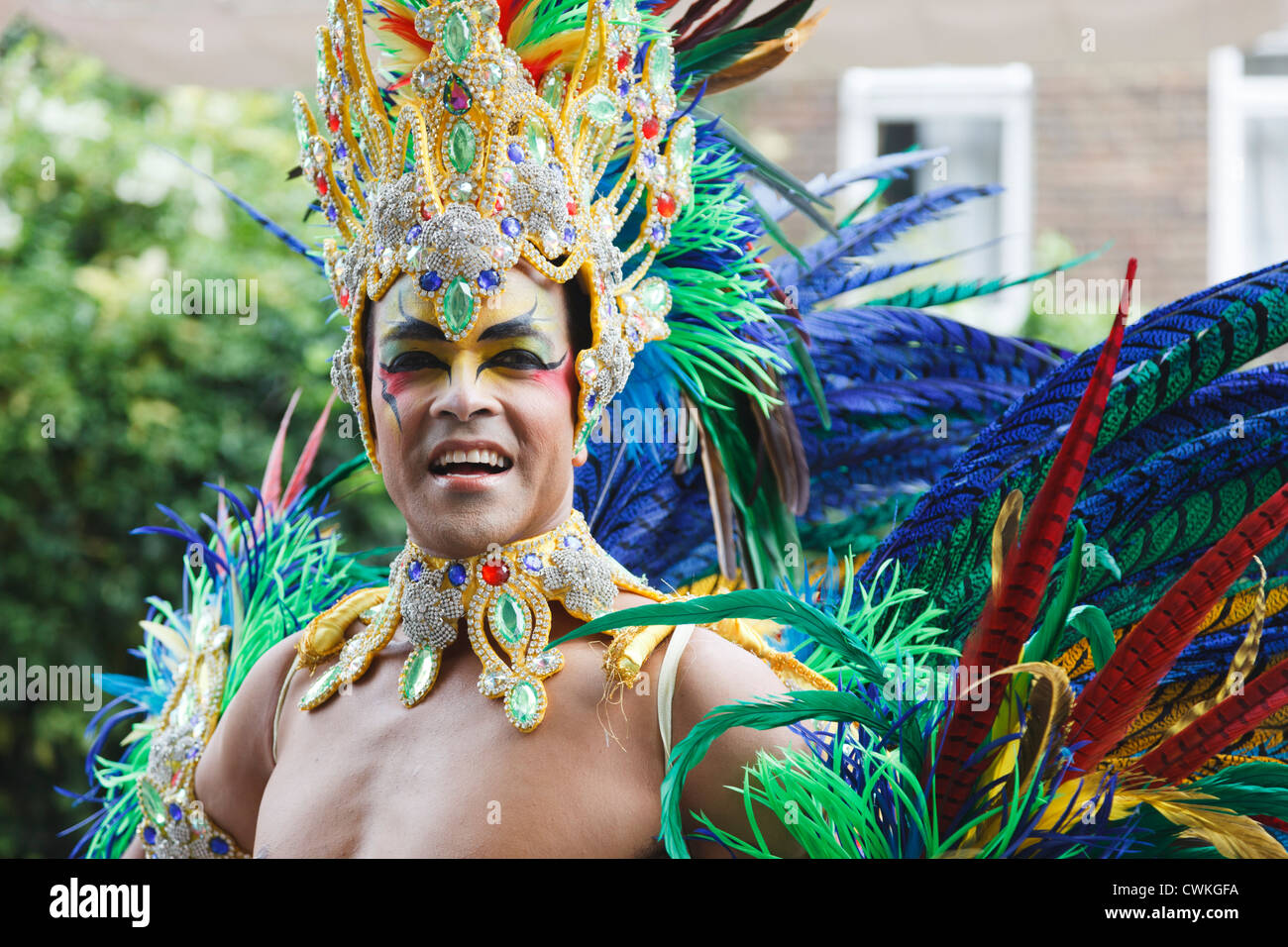Male Brazilian Samba Dancer Notting High Resolution Stock Photography ...