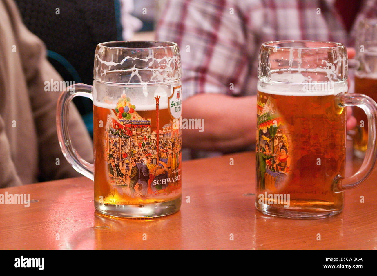 Beer mugs (steins) Stuttgart Beer Festival, Cannstatter Wasen