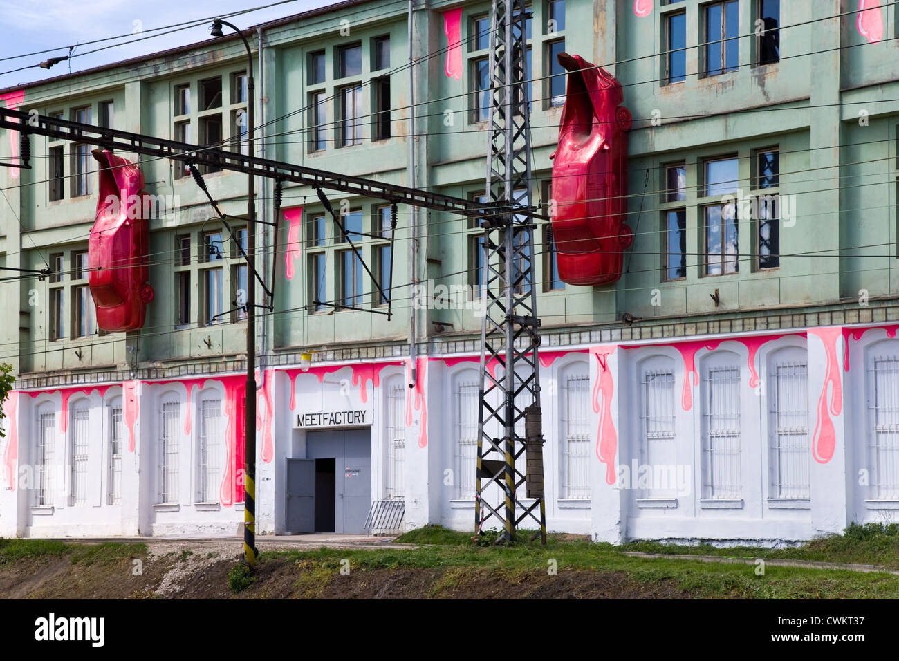 Meet factory, Centrum soucasneho umeni, Smichov, Praha, Ceska republika