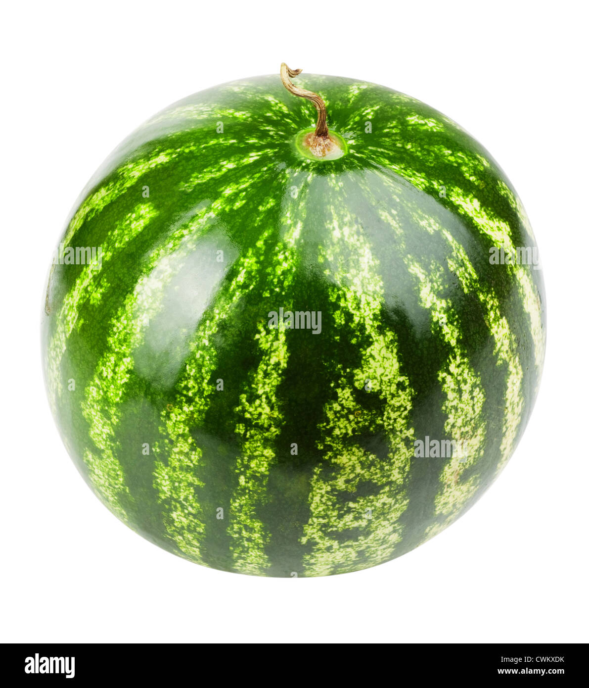 Ripe sweet watermelon isolated on white. Clipping Path Stock Photo - Alamy