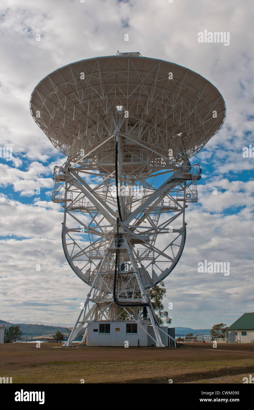 The University of Tasmania radio telescope at Cambridge near Hobart