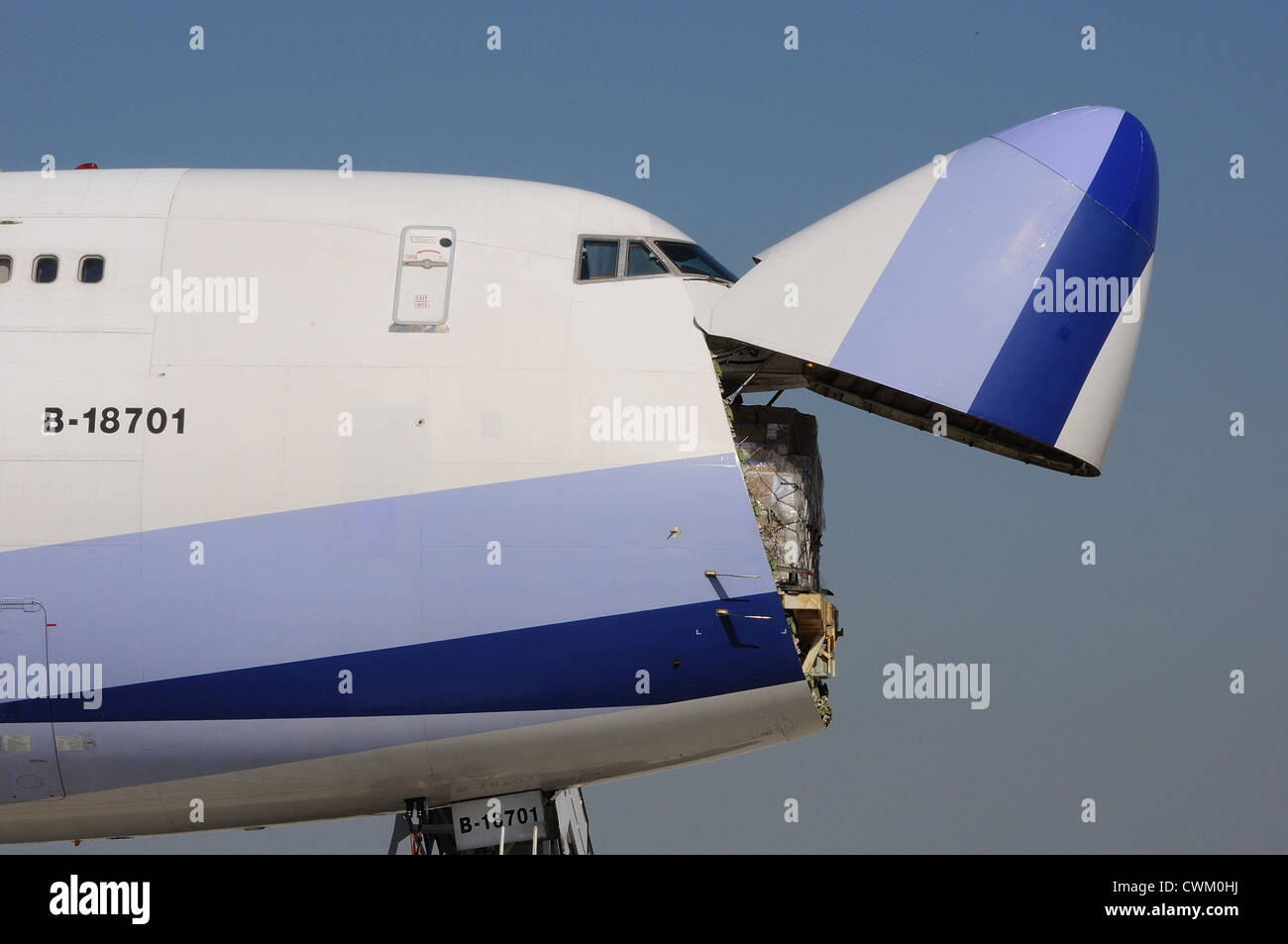 Boeing 747 Stock Photo