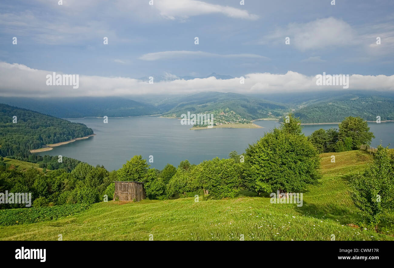 Summer alpine landscape lake hi-res stock photography and images - Alamy