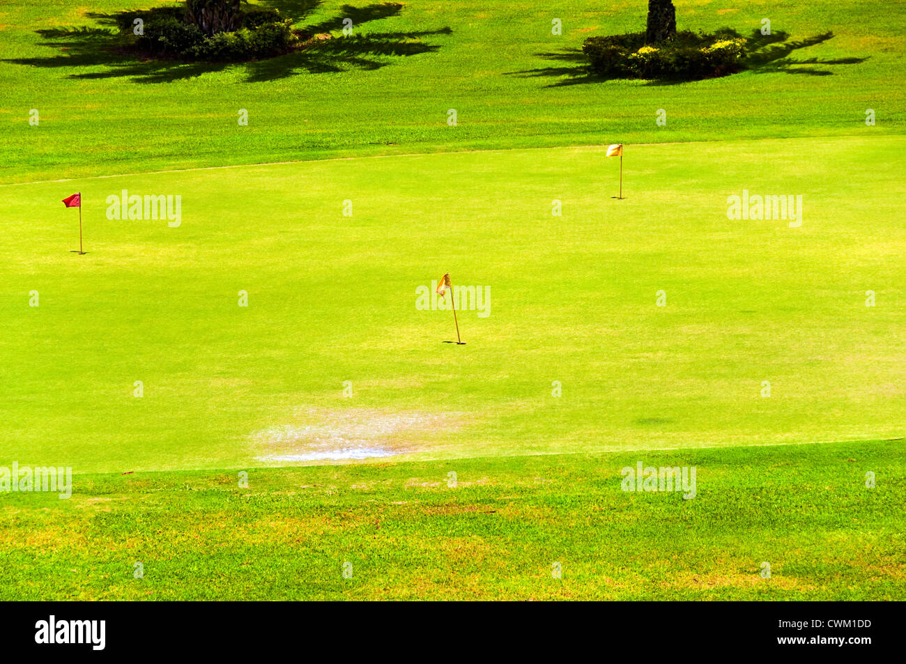 A beautiful golf course in the Philippines Stock Photo Alamy