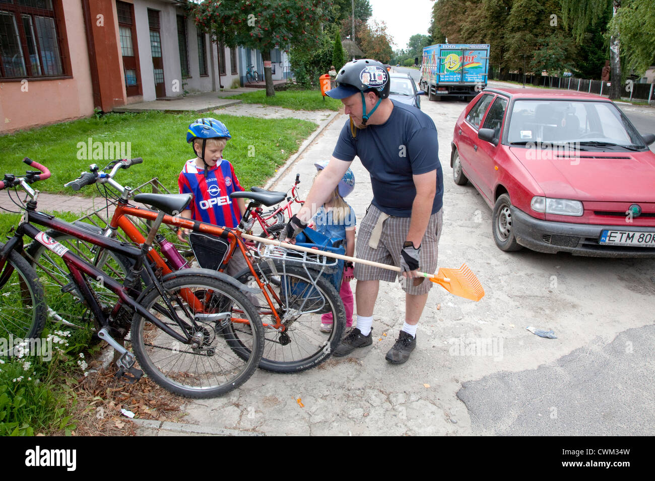 Polish sale bike ride