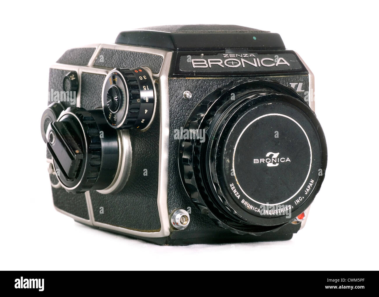 Zenza Bronica tl 6x6 medium format camera cutout Stock Photo