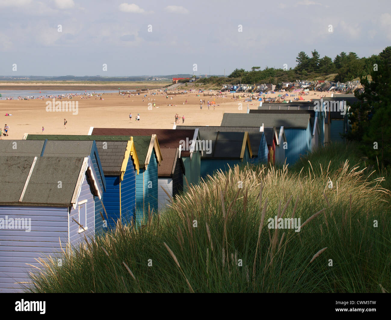 wells-next-the-sea-beach-huts-hi-res-stock-photography-and-images-alamy