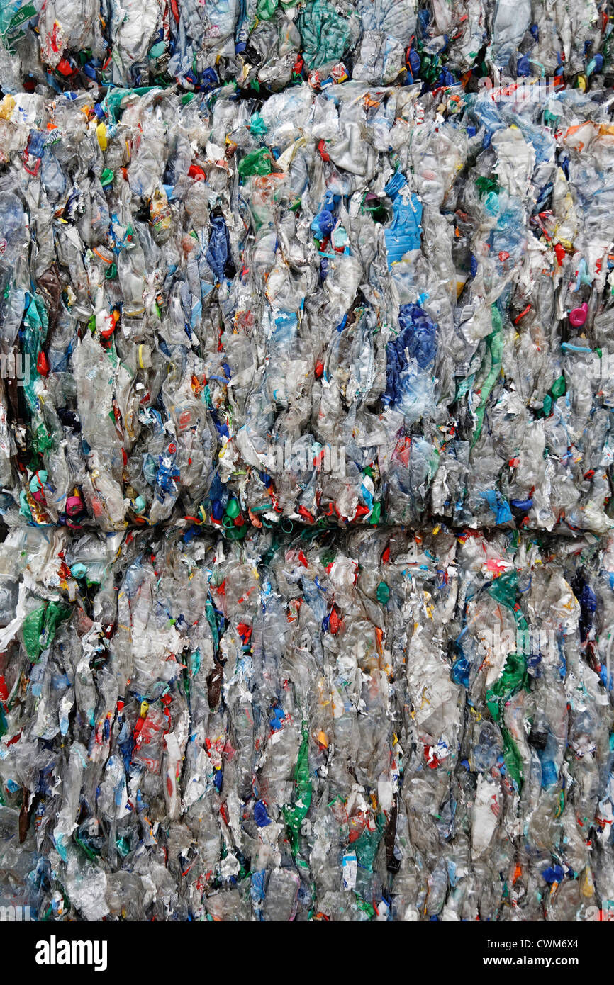 Germany, Recycling of plastic Stock Photo Alamy