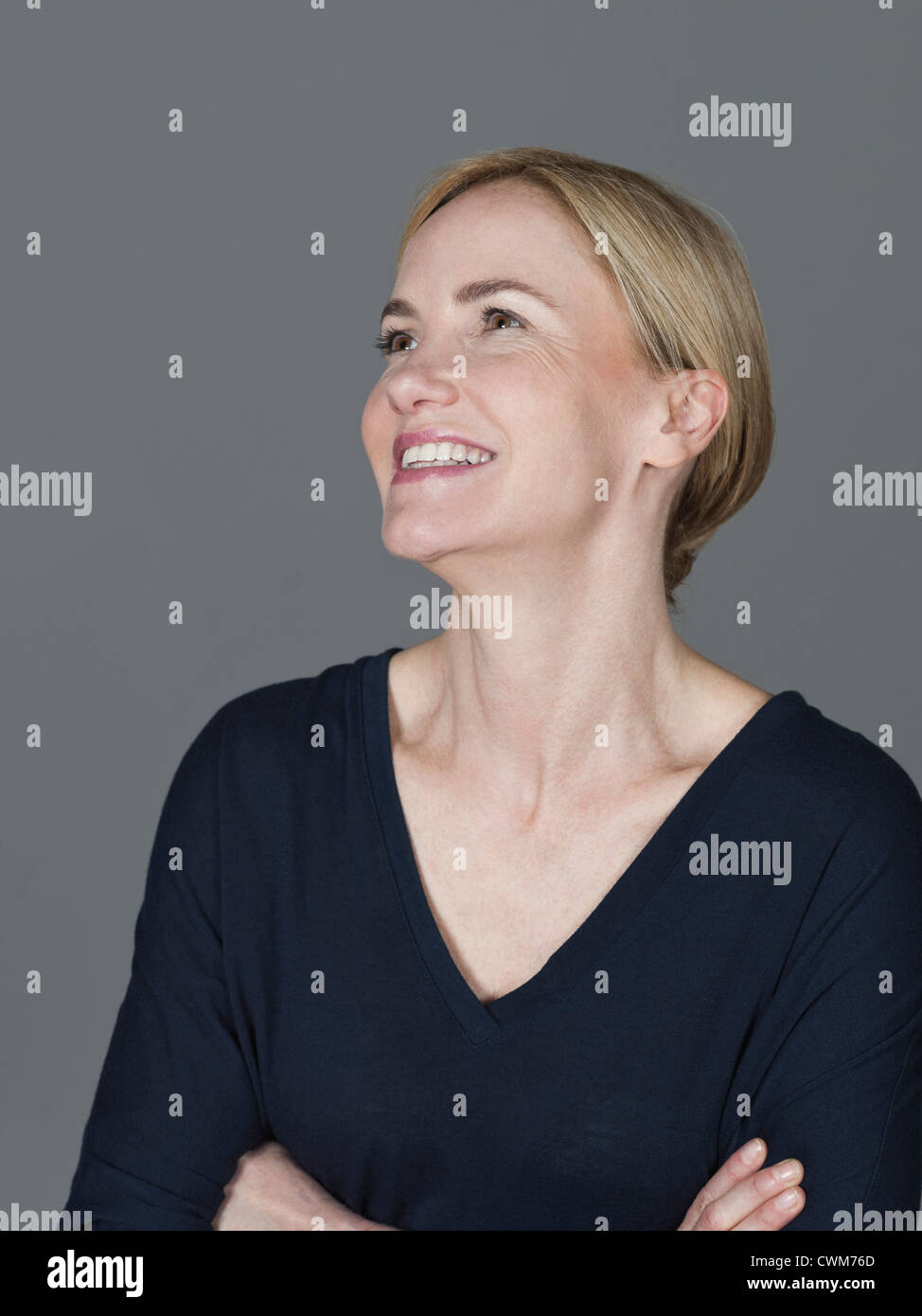 Attractive mature woman close hi-res stock photography and images - Alamy