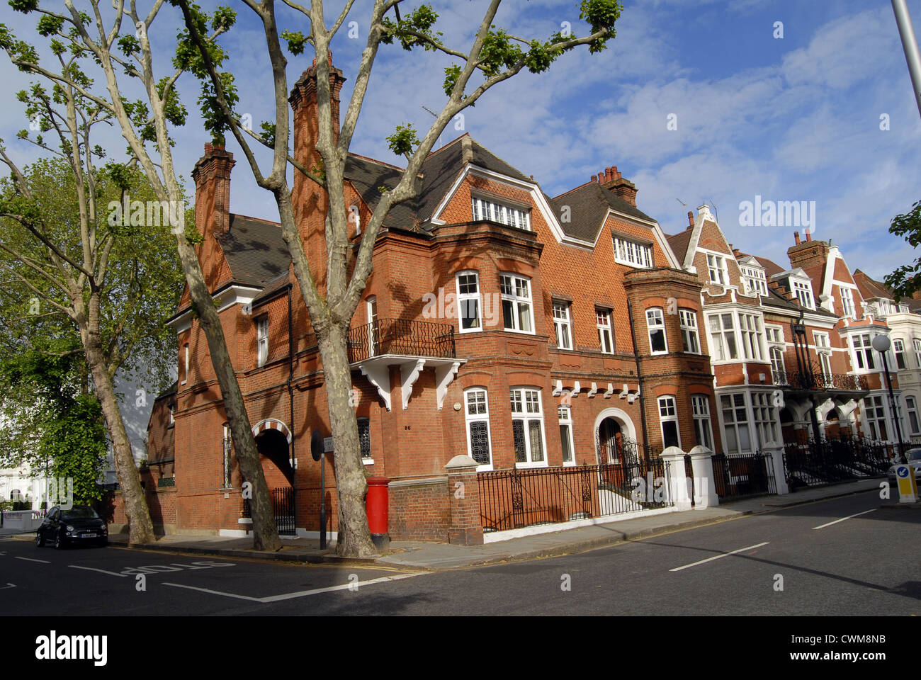 Homes in South West London Stock Photo Alamy