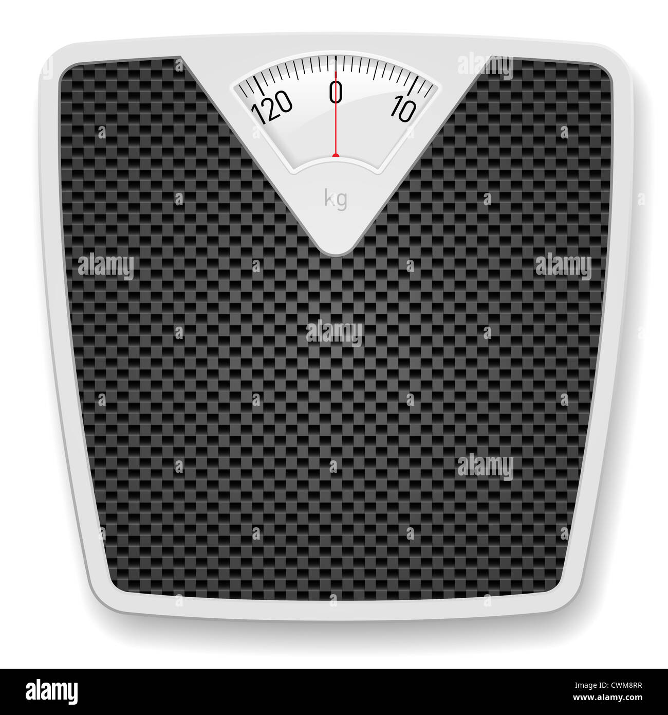 Bathroom Weight Scale. Illustration on white background Stock Photo Alamy