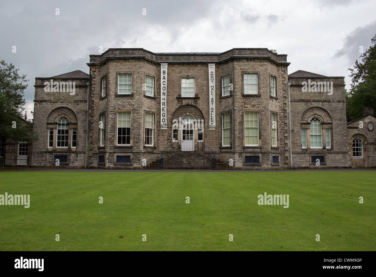 Abbot Hall Art Gallery and Museum in Kendal Cumbria Stock Photo Alamy