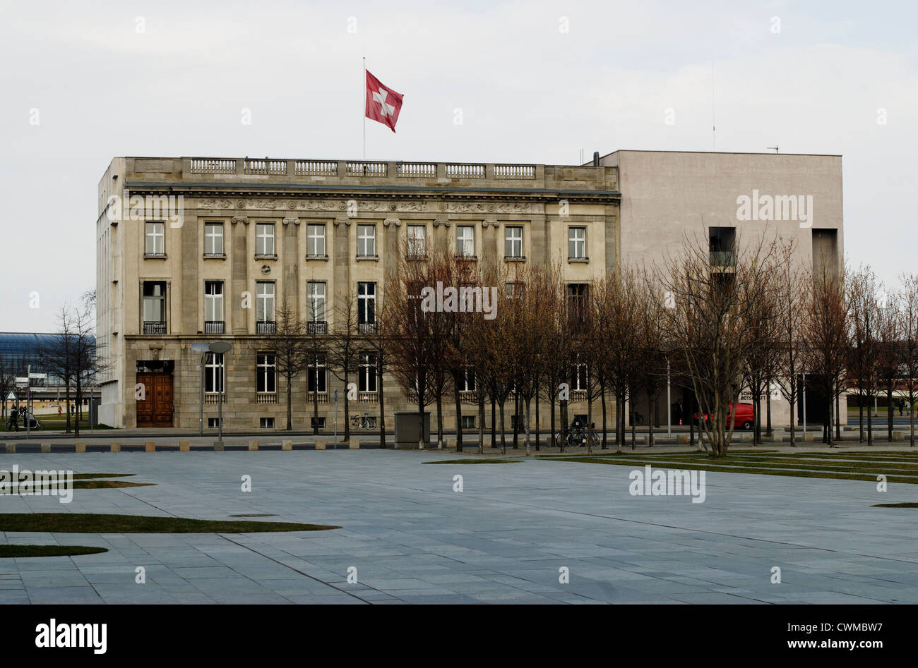 Die Botschaft der Schweiz in Berlin Stock Photo Alamy