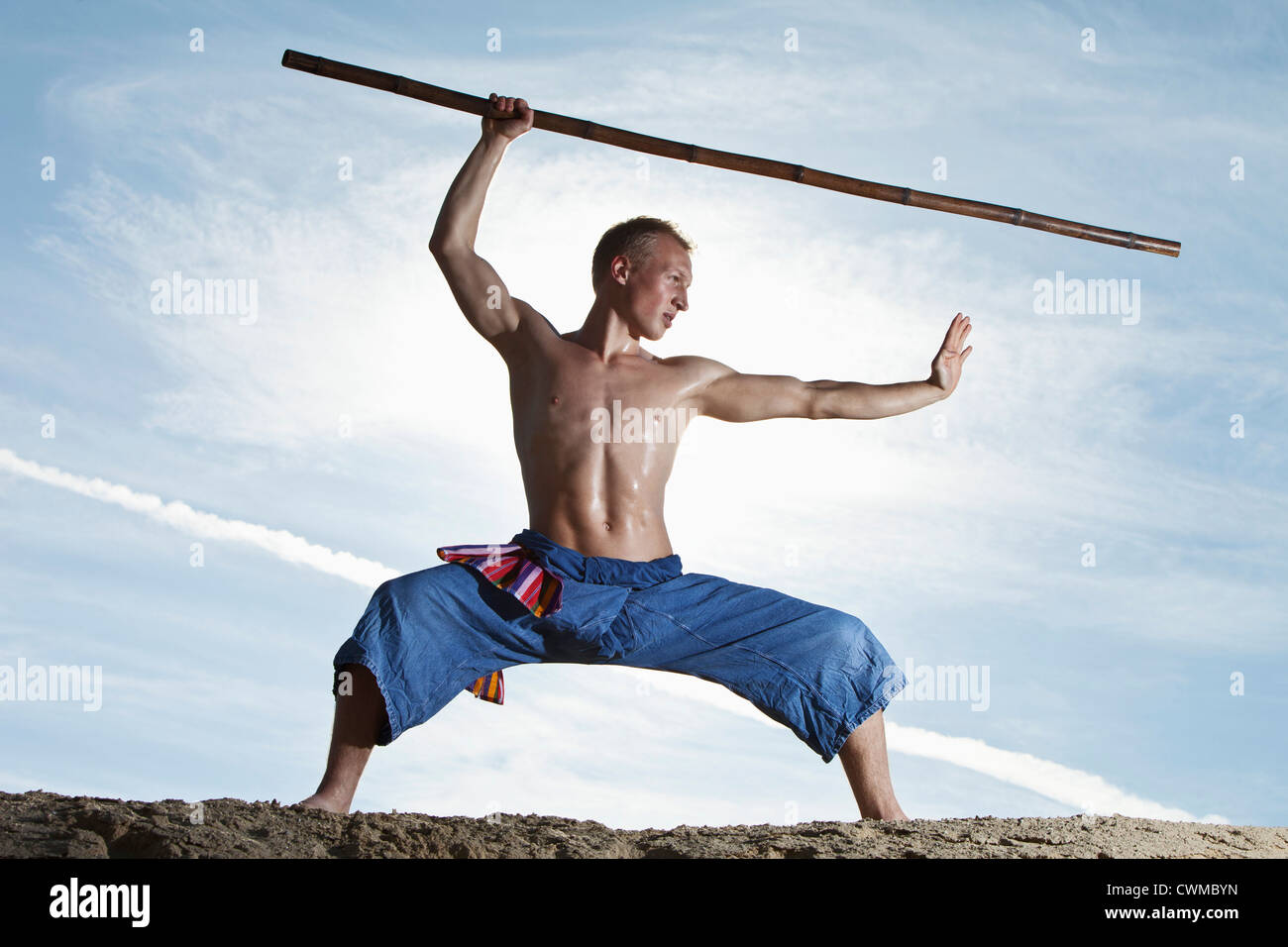Stick fighting not zulu hi-res stock photography and images - Page