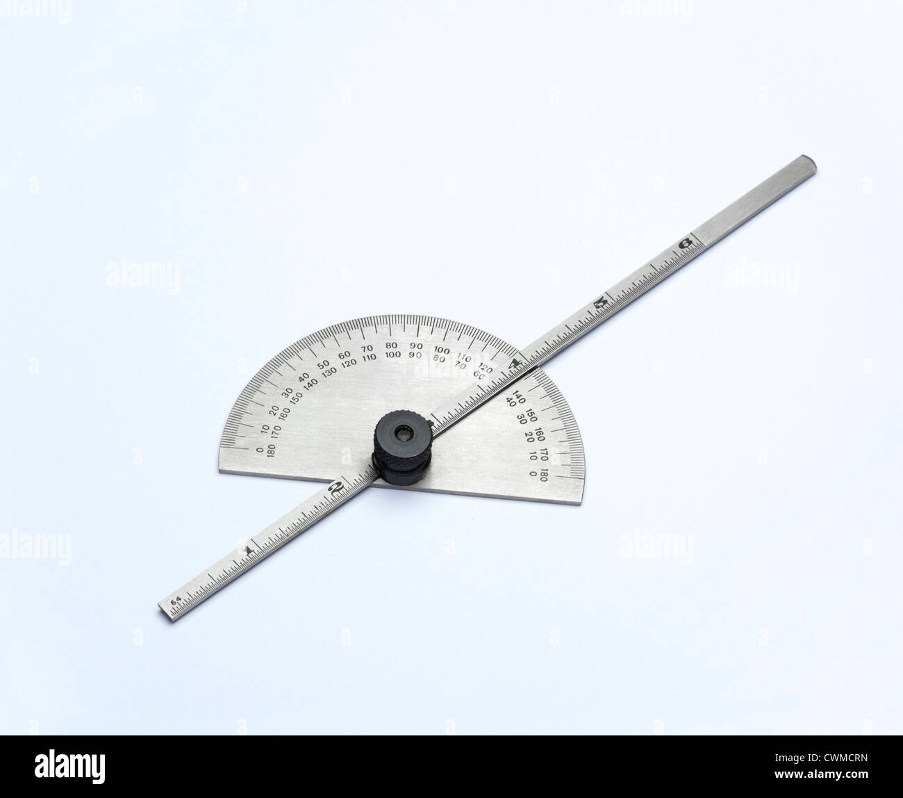 bevel protractor tool Stock Photo Alamy