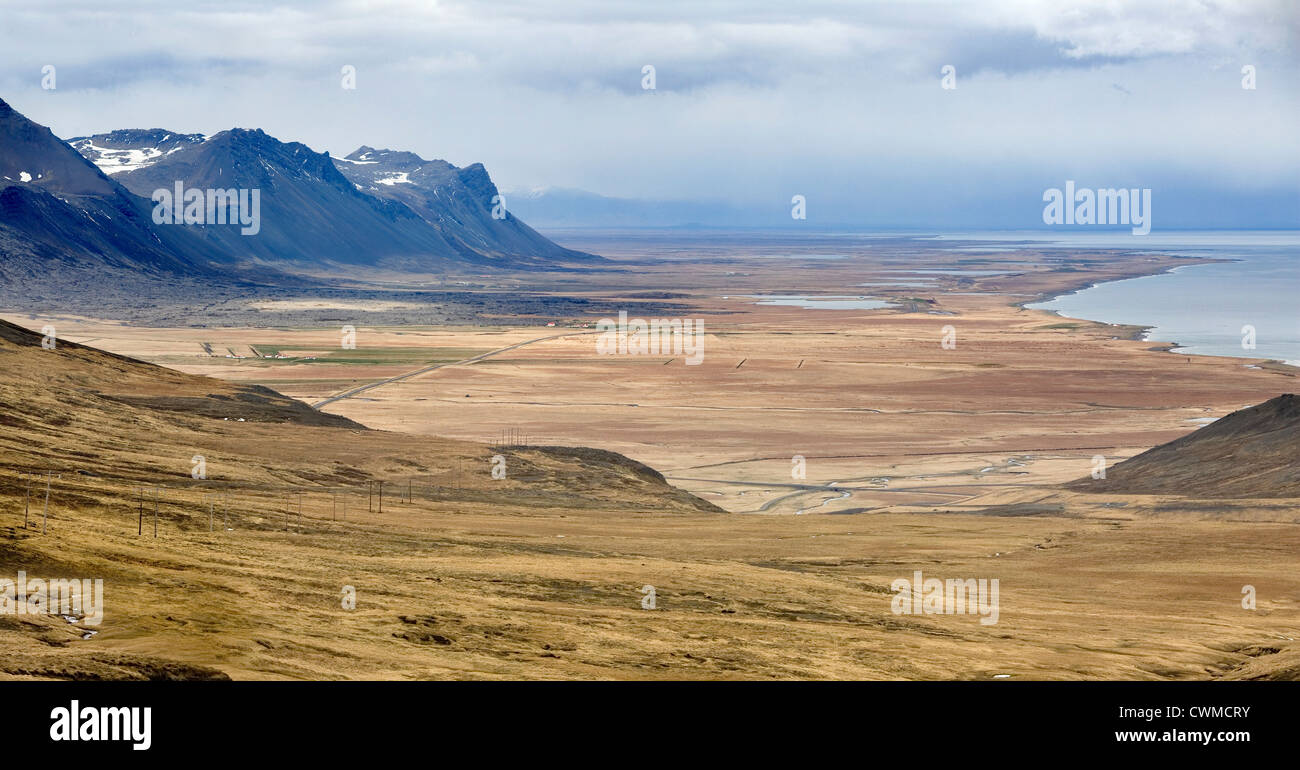 Coastline of the Snaefellsnes Peninsula, Iceland p1 Stock Photo