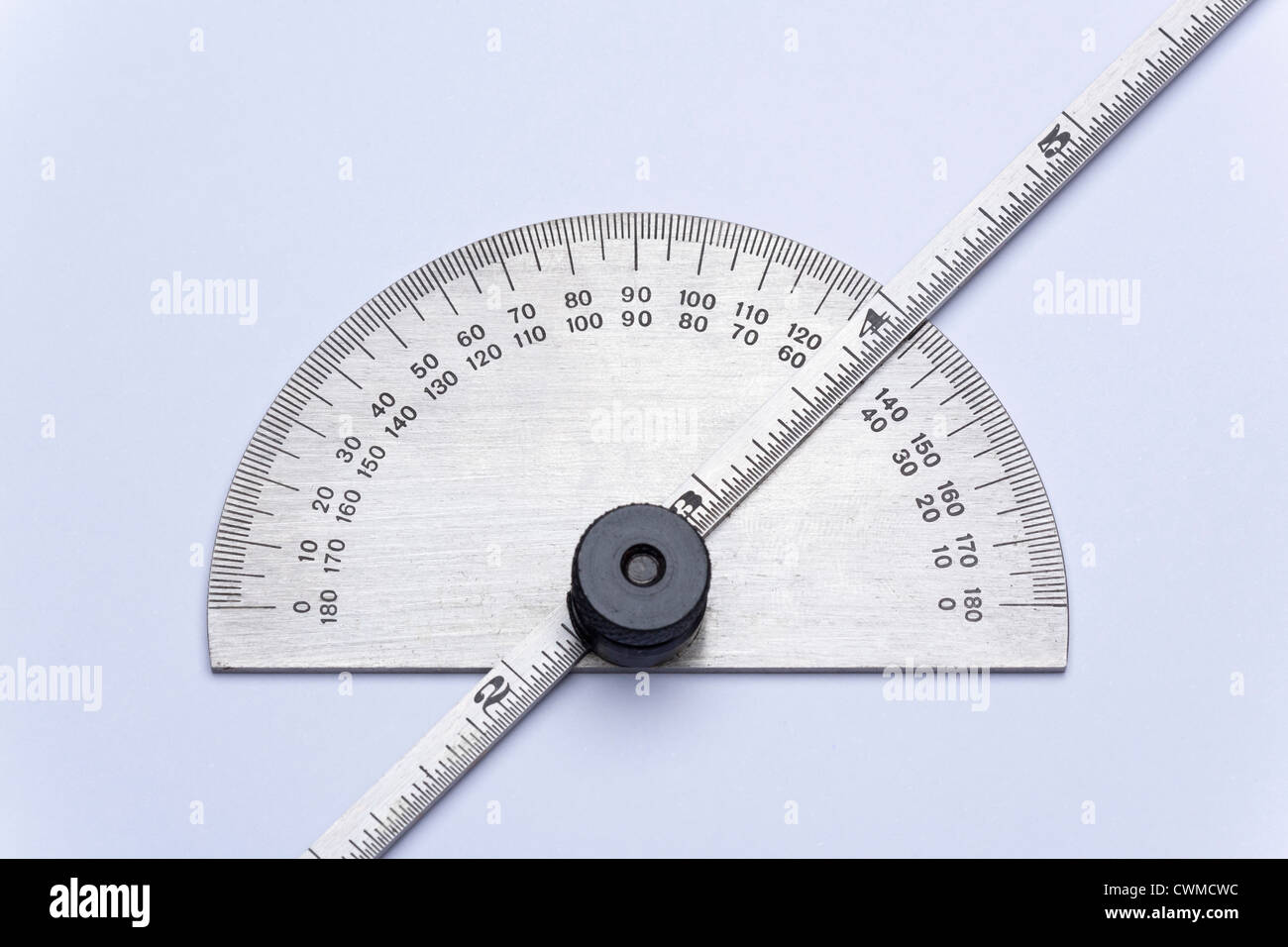 bevel protractor tool Stock Photo Alamy