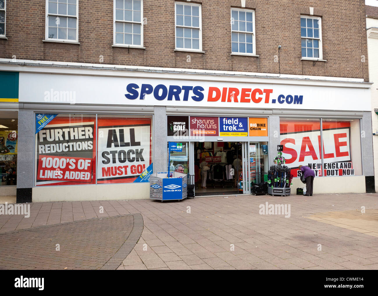 Sports Direct store in the UK Stock Photo