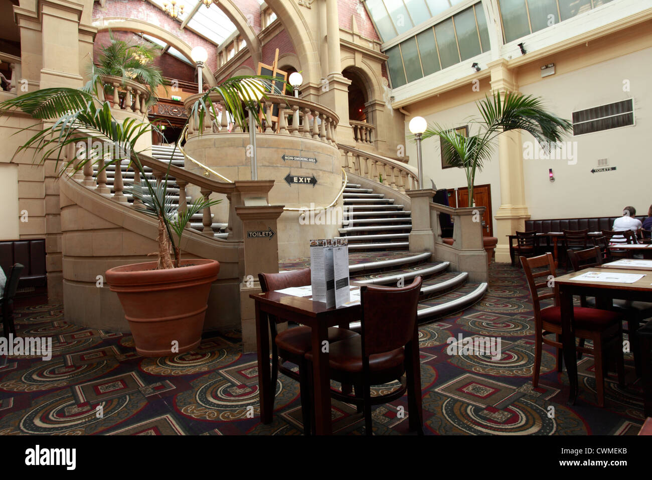 The winter gardens pub, owned by JD Wetherspoons, Harrogate, Yorkshire UK Stock Photo
