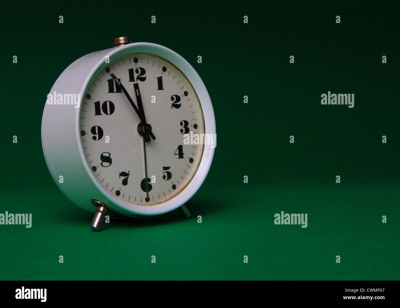 Retro Alarm Clock Stock Photo - Alamy