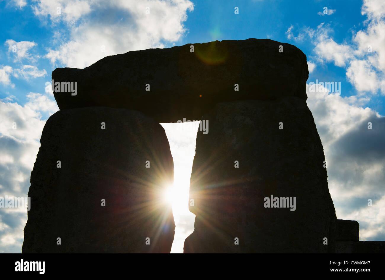 UK, England, Wiltshire, Stonehenge monument Stock Photo