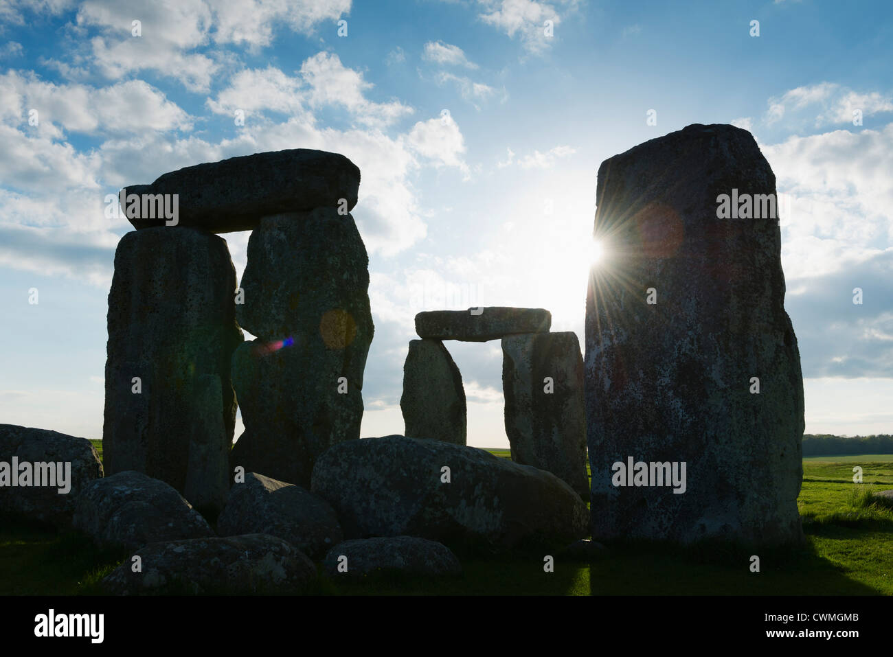 UK, England, Wiltshire, Stonehenge monument Stock Photo