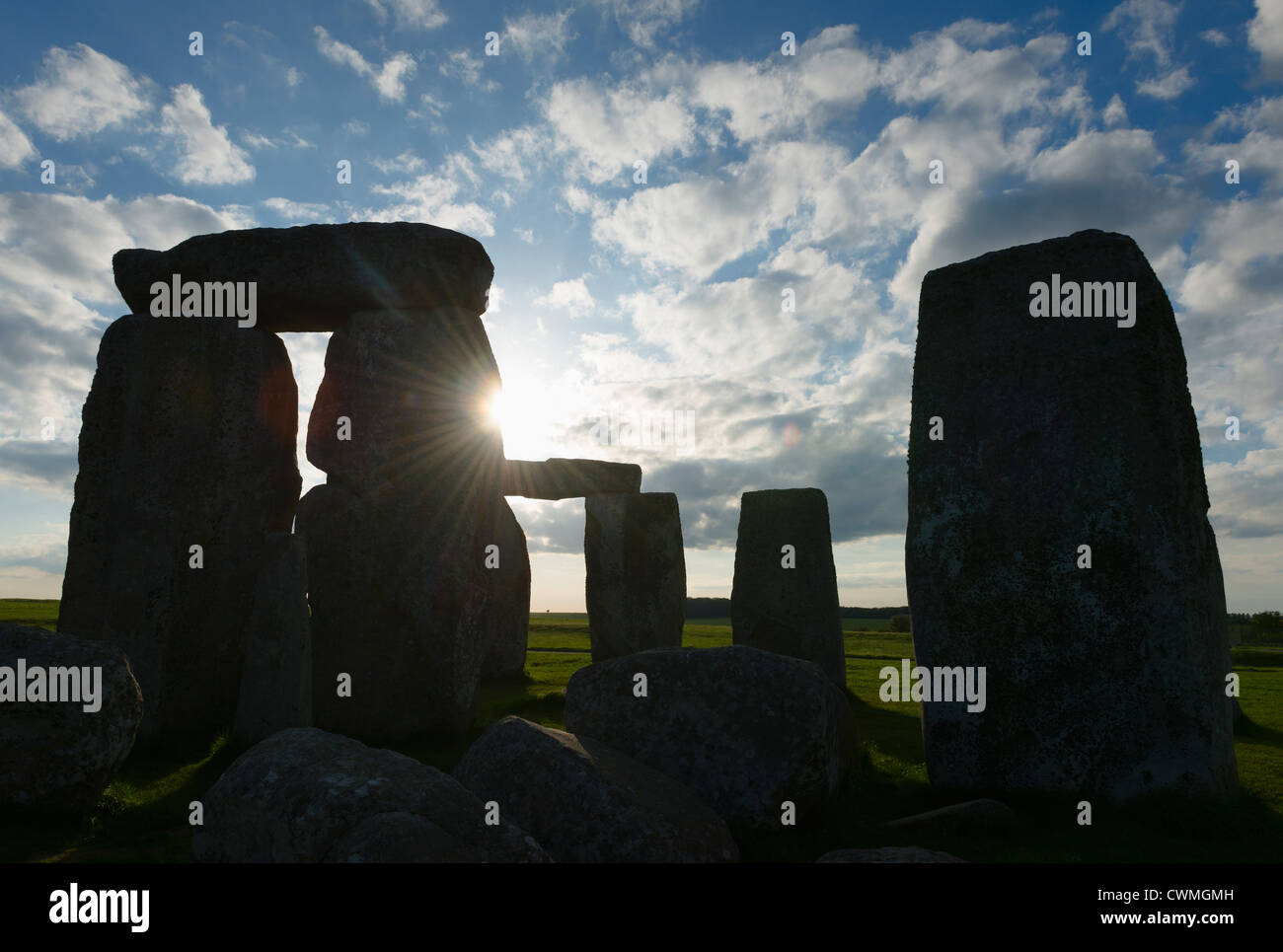 UK, England, Wiltshire, Stonehenge monument Stock Photo