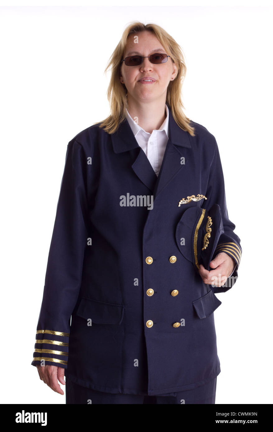 Female pilot uniform woman hi-res stock photography and images - Alamy