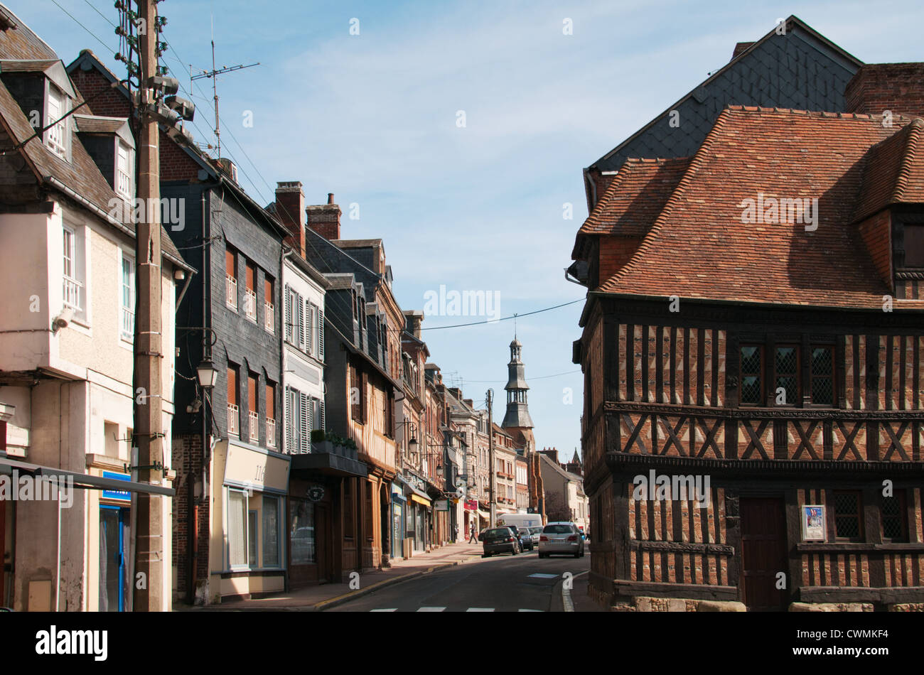 Orbec, Normandy, France. Stock Photo